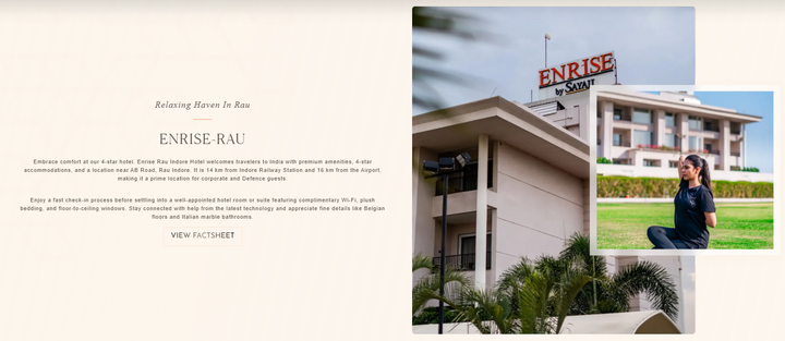 What Makes Enrise Rau Ideal for Intimate Destination Weddings?