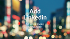 LinkedIn Email Siganture