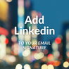 LinkedIn Email Siganture